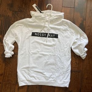 NEW WITH TAGS Noisy May Logo Hoodie